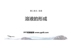 《溶液的形成》溶液PPT