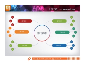 14张企业公司组织结构图PPT图表