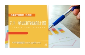 《单式折线统计图》PPT课件下载