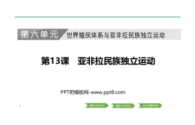 《亚非拉民族独立运动》PPT课件下载