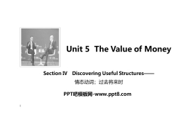 《The Value of Money》SectionⅣ PPT课件