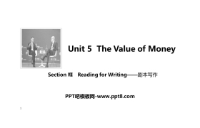 《The Value of Money》SectionⅦ PPT课件