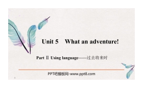 《What an adventure!》PartⅡ PPT课件