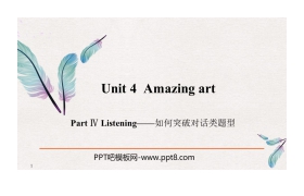 《Amazing art》PartⅣ PPT课件