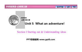 《What an adventure!》SectionⅠ PPT课件