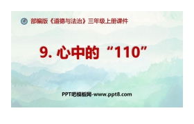 《心中的“110”》PPT课件
