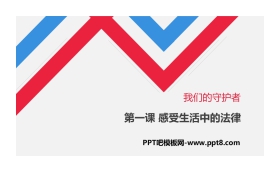 《感受生活中的法律》PPT课件