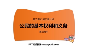 《公民的基本权利和义务》PPT下载(第2课时)