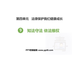 《知法守法 依法维权》PPT课件