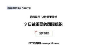 《日益重要的国际组织》PPT下载(第2课时)