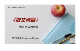 《我为什么而活着》PPT课件下载