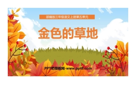 《金色的草地》PPT精品课件下载