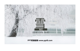 《雪》PPT免费课件