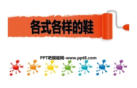 《各式各样的鞋》PPT教学课件