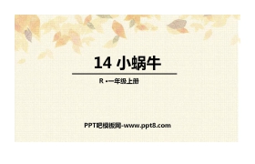 《小蜗牛》PPT精品课件下载