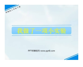 《我做了一项小实验》PPT精品课件