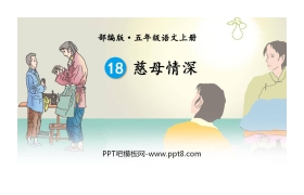 《慈母情深》PPT精品课件下载