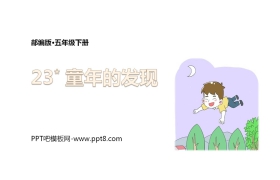 《童年的发现》PPT优质课件